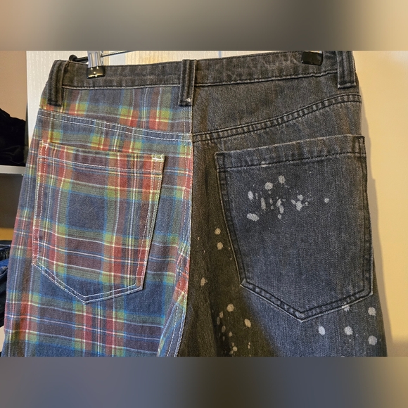 DOLLS KILL~Current Mood~ Too Punk Denim Jeans - Picture 7 of 9